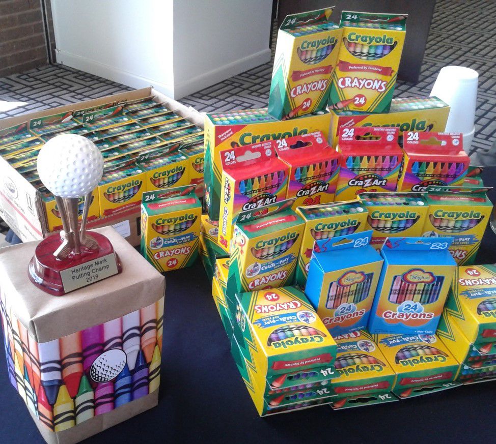 Heritage Mark celebrated National Crayon Collection Month